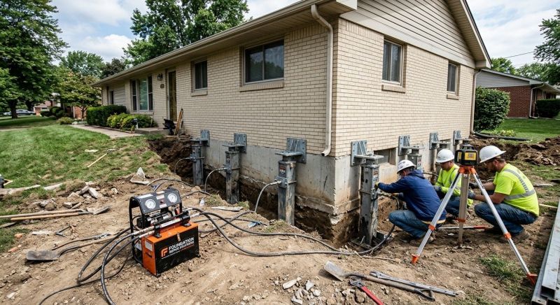 Foundation Pier Leveling