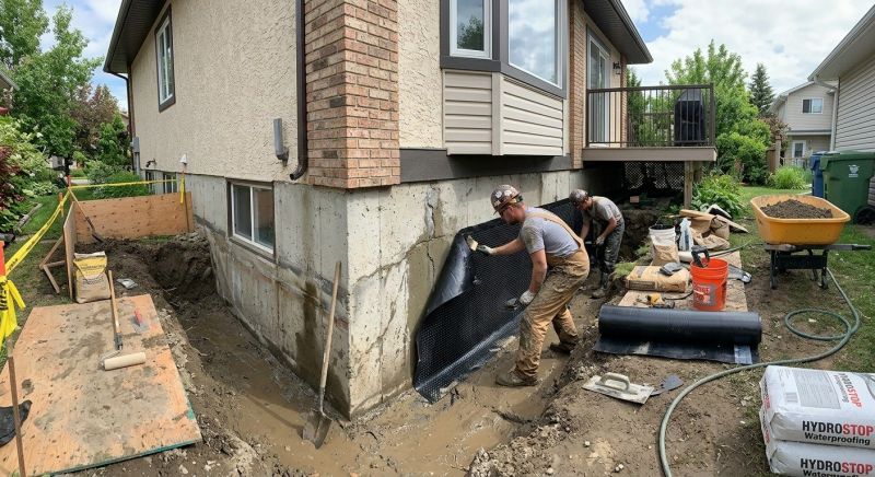 Basement Foundation Repair in Bucks County, PA