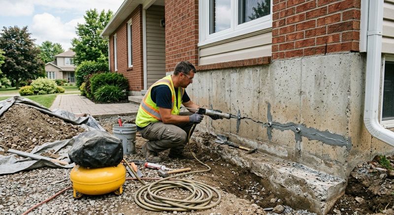 Basement Foundation Repair in Exton, PA