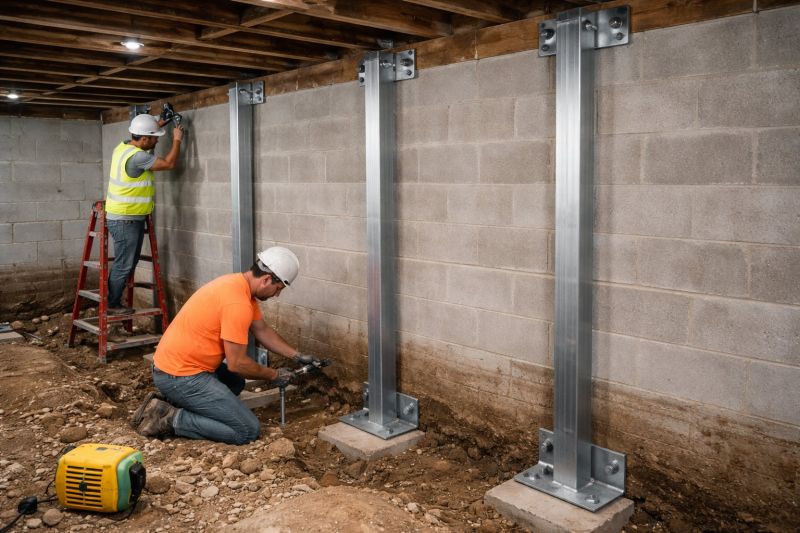 Basement Stabilization in Montgomery County, PA