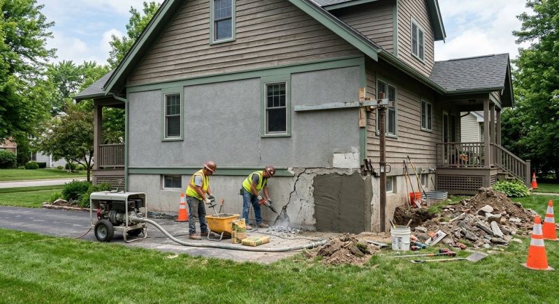 Building Foundation Repair in Coopersburg, PA