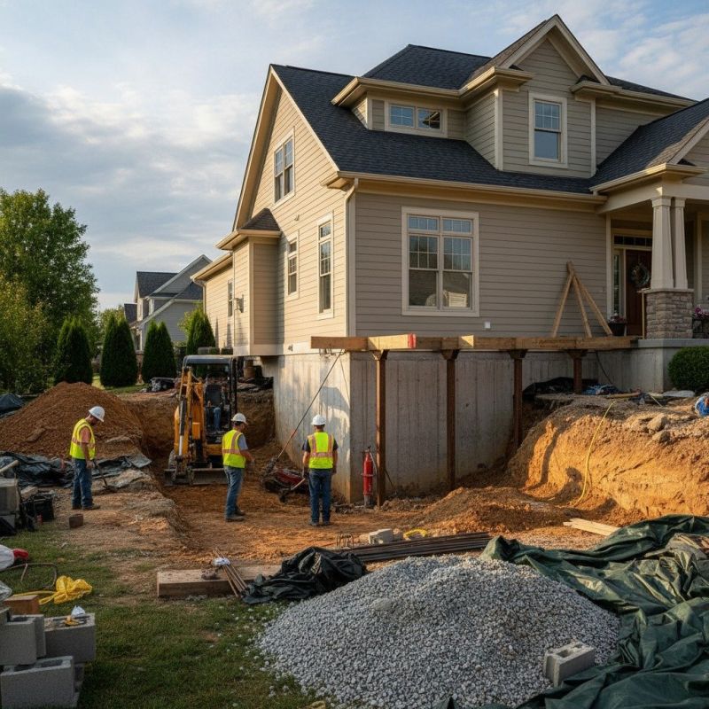 Building Foundation Repair in Drexel Hill, PA