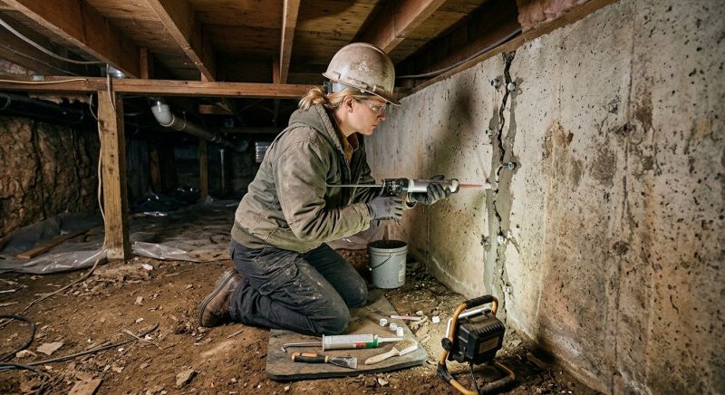 Building Foundation Repair in Paoli, PA