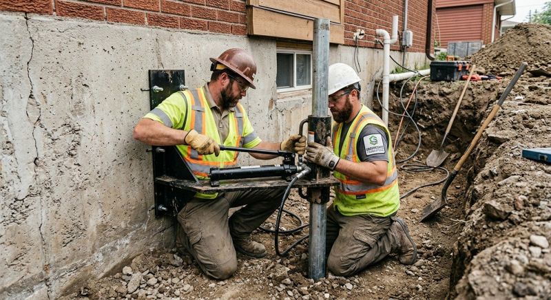 Concrete Foundation Leveling in Macungie, PA