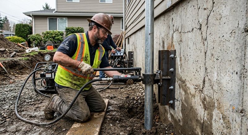 Concrete Foundation Leveling in Morrisville, PA