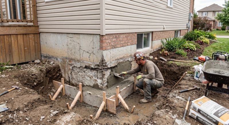 Concrete Foundation Repair in Glenolden, PA