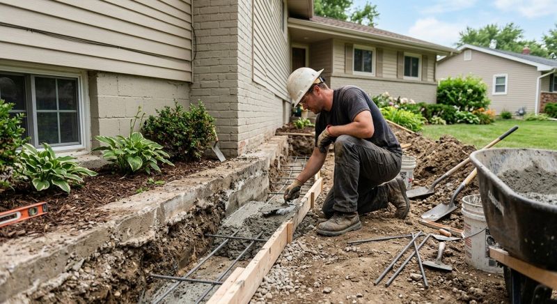 Concrete Foundation Repair in Horsham, PA