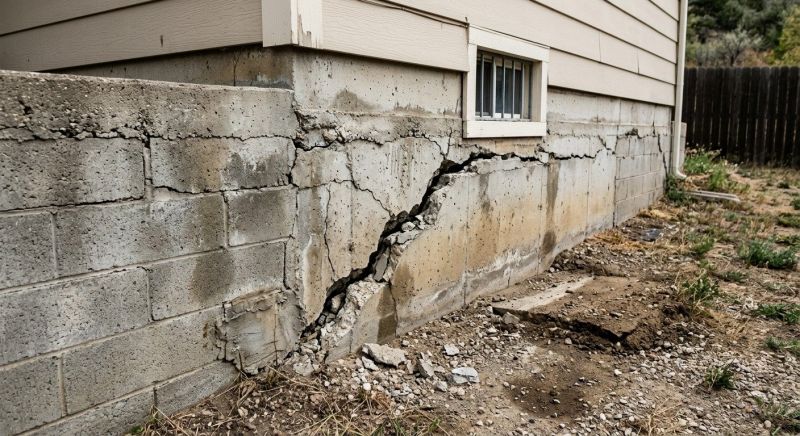 Cracked Foundation Repair in Bryn Mawr, PA