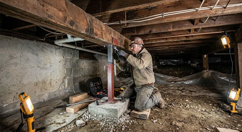 Crawlspace Foundation Repair in Lambertville, NJ