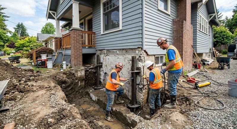 Deep Foundation Repair in Montgomery County, PA