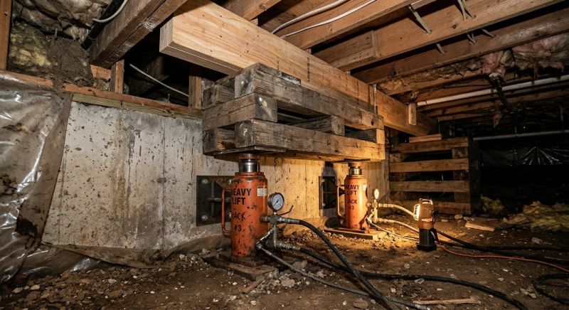 Foundation Jacking in Camden, NJ