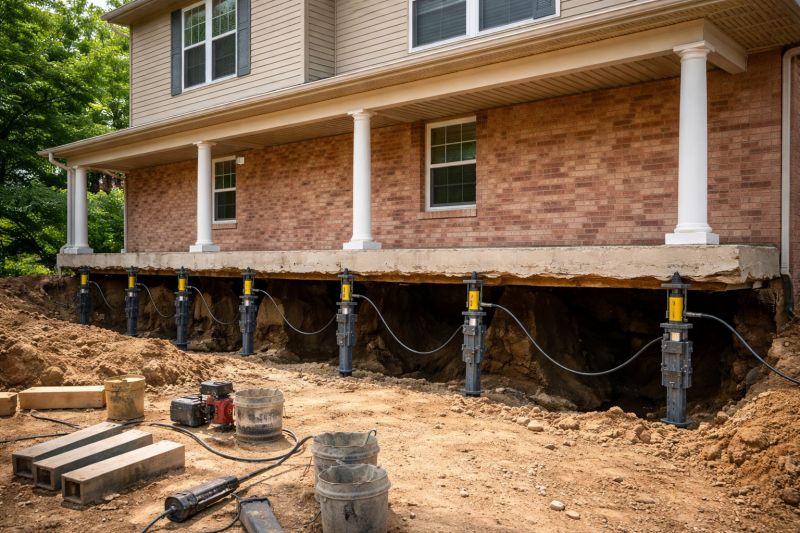 Foundation Jacking in Cheltenham, PA