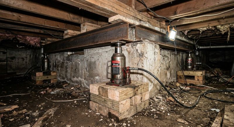 Foundation Jacking in Fort Washington, PA