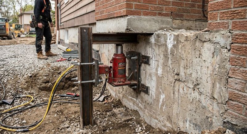 Foundation Jacking in Montgomery County, PA