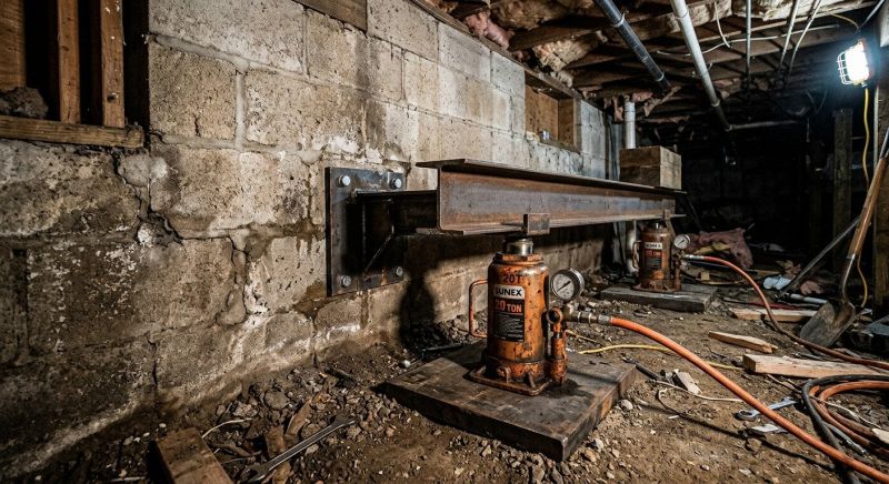 Foundation Jacking in Riegelsville, PA
