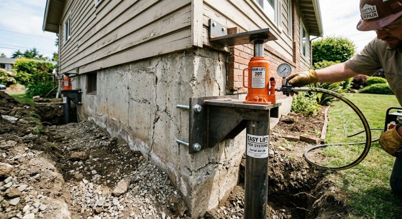 Foundation Lifting in Emmaus, PA