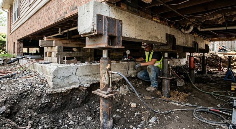 Foundation Lifting in Emmaus, PA
