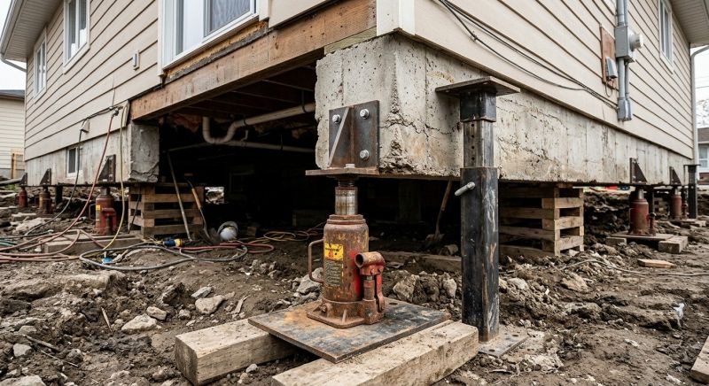Foundation Lifting in Glenolden, PA