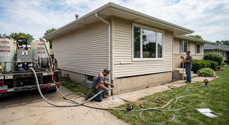 Foundation Lifting in Stockton, NJ