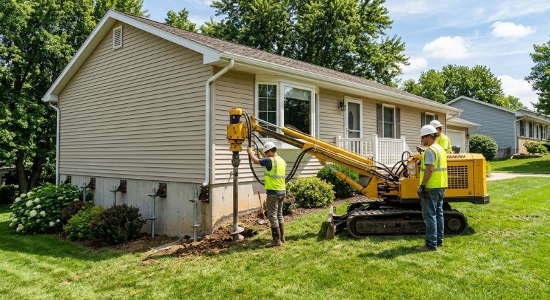 Foundation Raising in East Greenville, PA