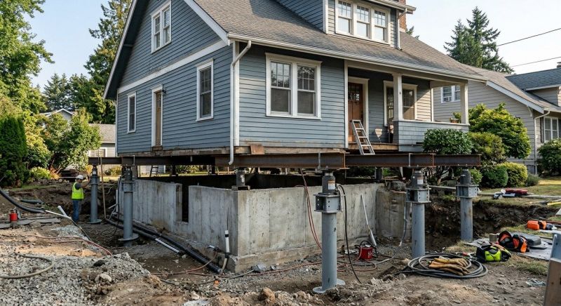 Foundation Raising in Fairless Hills, PA