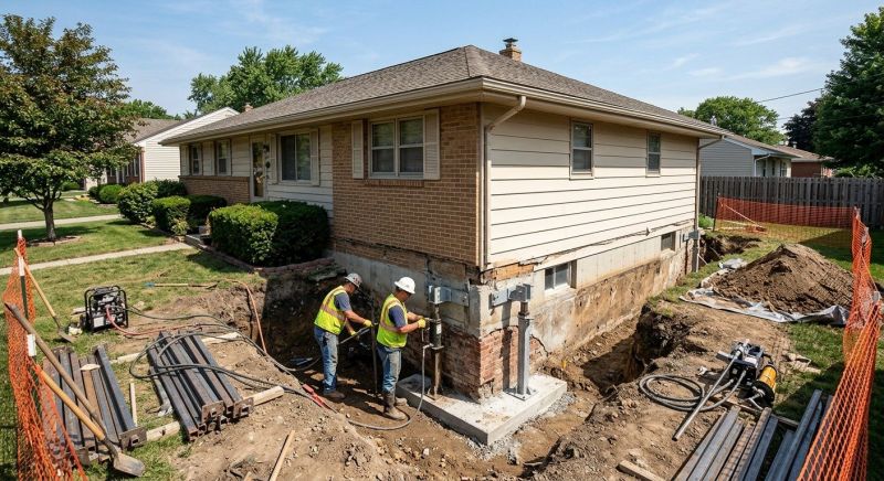 Foundation Renovation in Montgomery County, PA