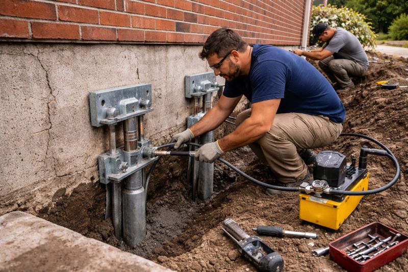 Foundation Repair in Chester Springs, PA