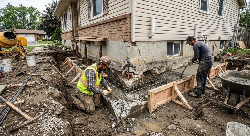 Foundation Repair in Harleysville, PA