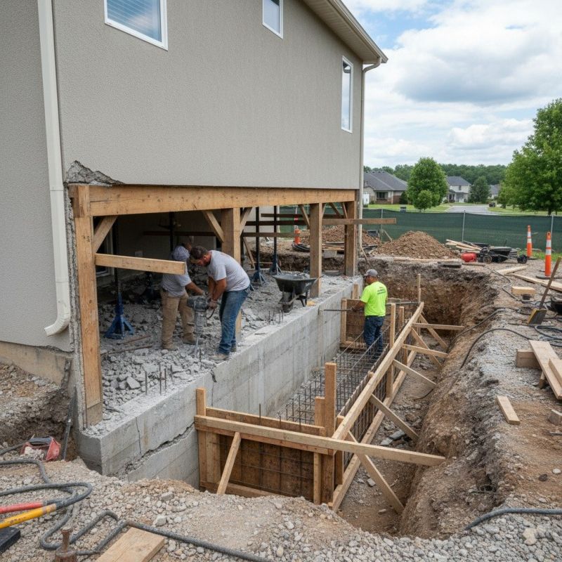 Foundation Repair in Pennsauken, NJ