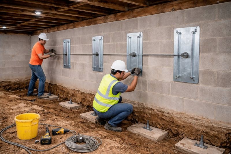 Foundation Stabilizing in Berwyn, PA