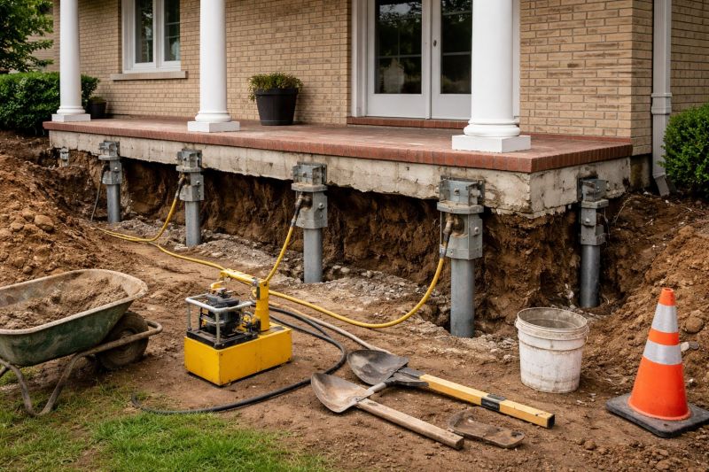 Foundation Stabilizing in Coopersburg, PA