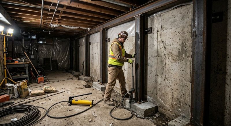 Foundation Stabilizing in Harleysville, PA