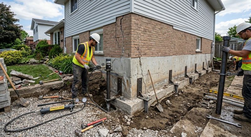 Foundation Stabilizing in Telford, PA