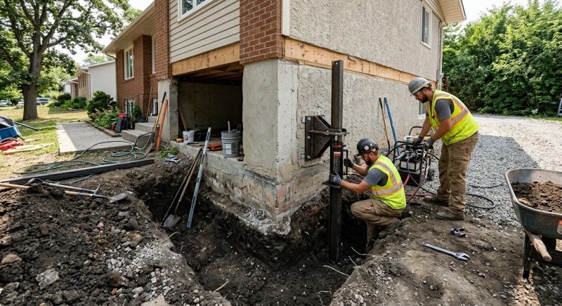 Foundation Structural Repair in Barto, PA