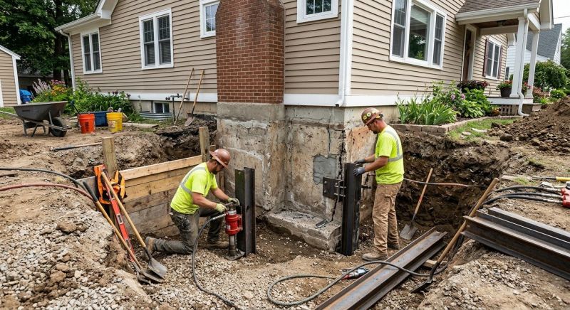 Foundation Structural Repair in Berwyn, PA