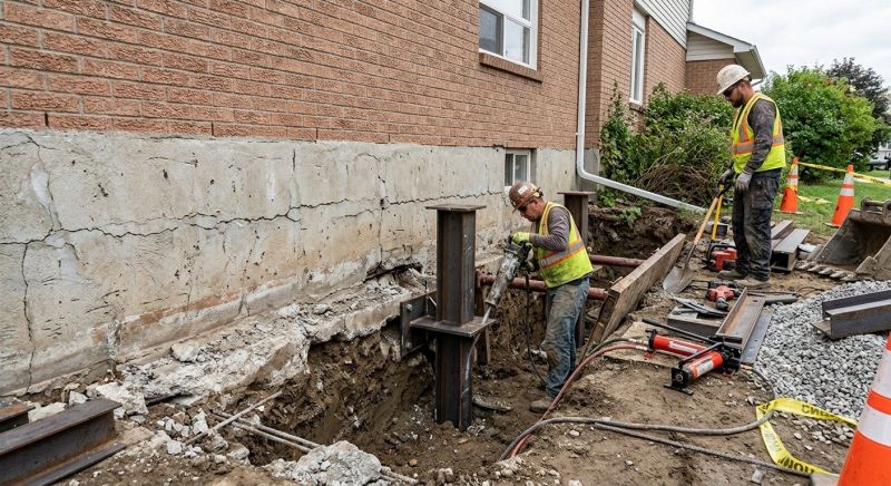 Foundation Structural Repair in Collegeville, PA