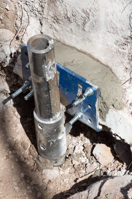 Helical Piers Installation in Montgomery County, PA