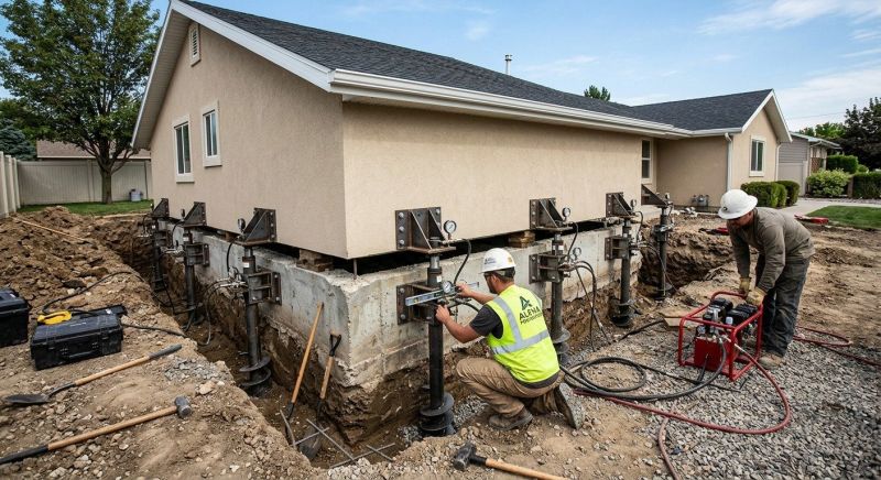 Home Foundation Leveling in Fairless Hills, PA