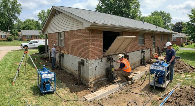 Home Foundation Leveling in Glenside, PA