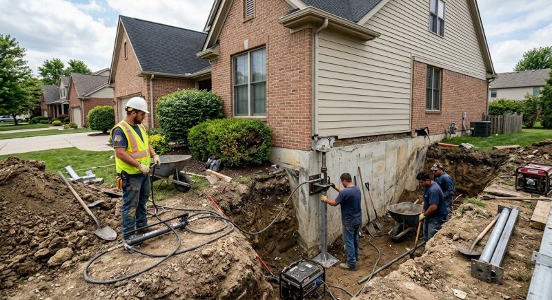 Home Foundation Repair in Berwyn, PA
