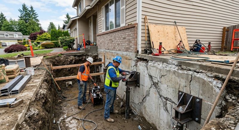 Home Foundation Repair in Clifton Heights, PA