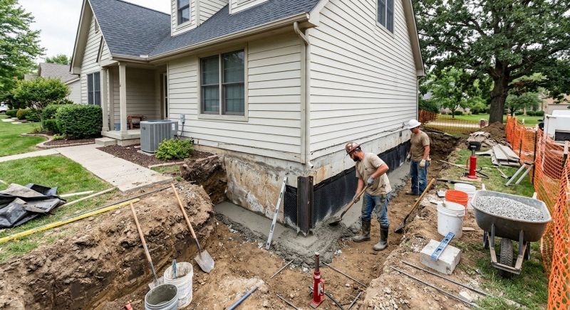 Home Foundation Repair in Wayne, PA