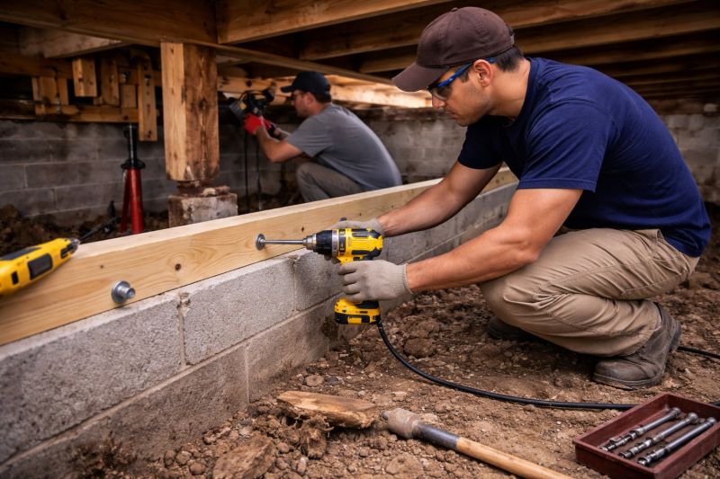 House Foundation Repair in Collegeville, PA