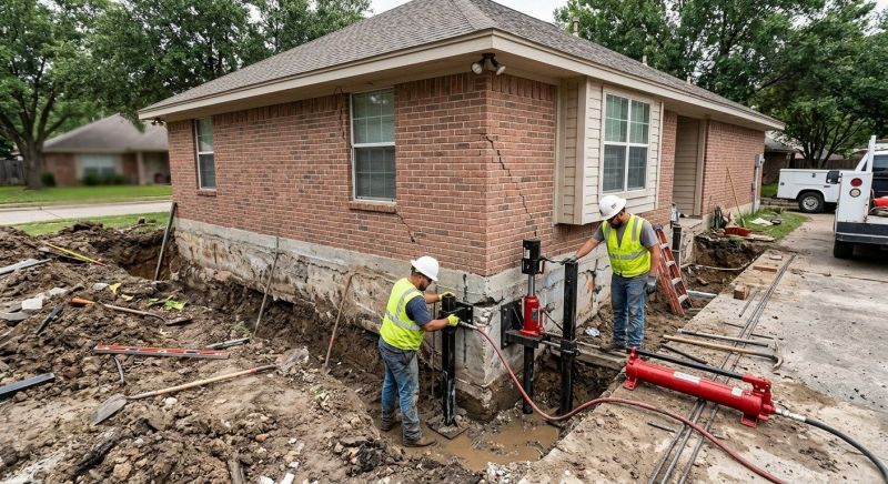 House Foundation Repair in Hatboro, PA
