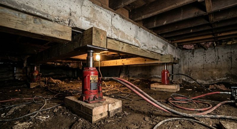 House Leveling in Pottstown, PA
