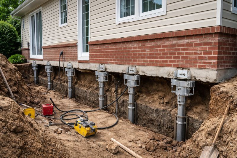 House Underpinning in Montgomery County, PA