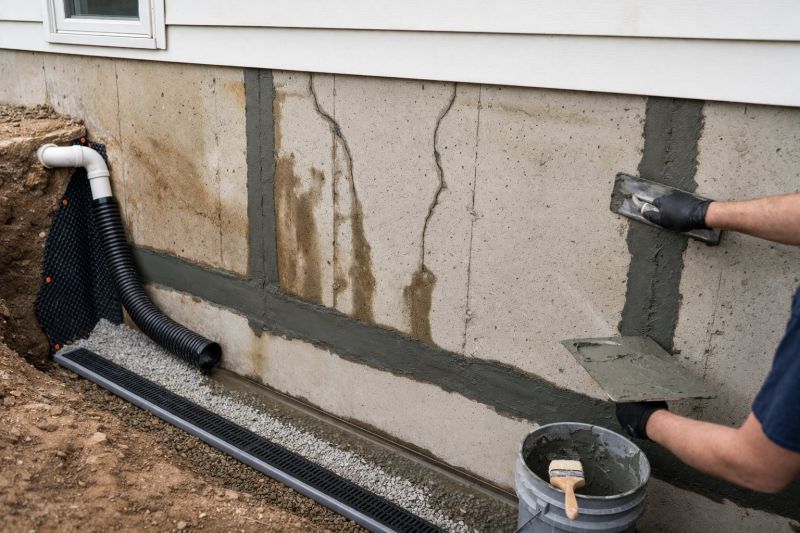Leaking Foundation Repair in Montgomery County, PA