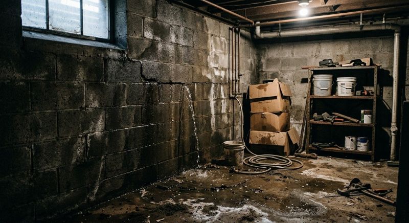 Leaking Foundation Repair in Montgomery County, PA