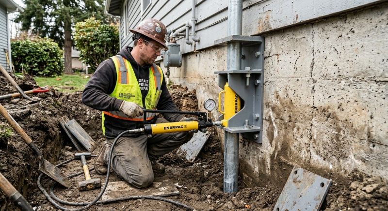 Settling Foundation Service in Cheltenham, PA
