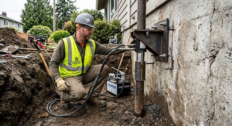 Settling Foundation Service in Lansdale, PA